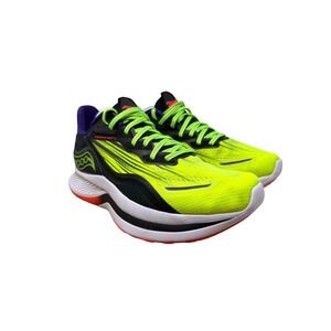 Saucony Endorphin Shift 2 Mens 9.5 Neon Yellow Black Running Shoes S20689-65